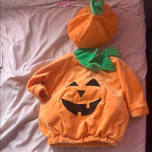 INFANT PUMPKIN COSTUME - Picture 1 of 1